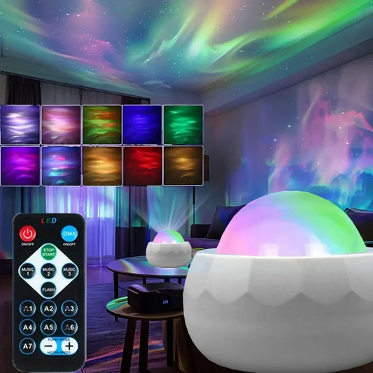 AuraGlow™ Galaxy Aurora Projector