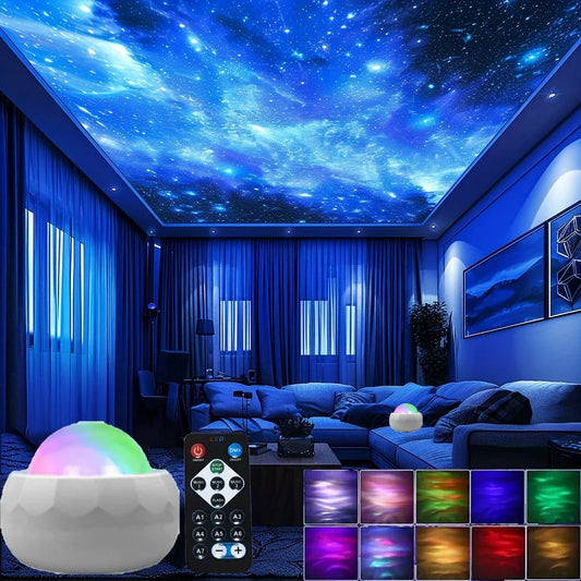 AuraGlow™ Galaxy Aurora Projector