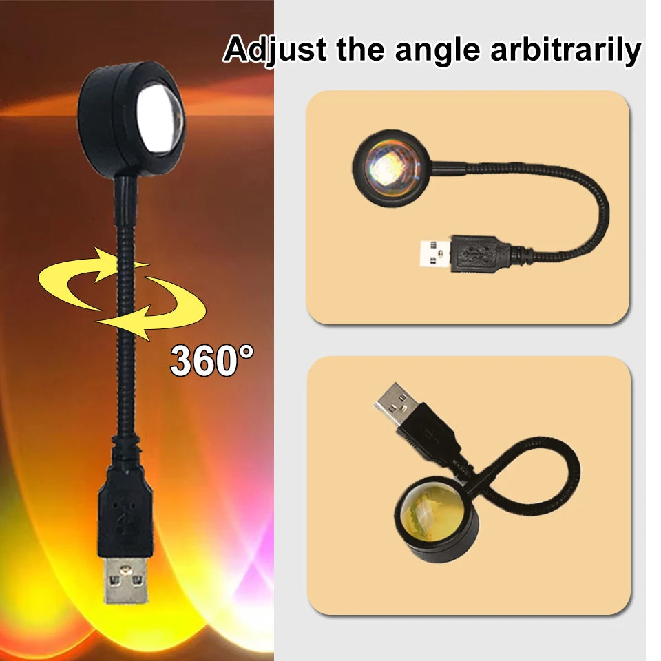 AuraGlow™ Sunset Lamp