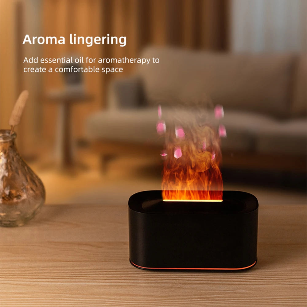 AuraGlow™ Volcanic Flame Diffuser