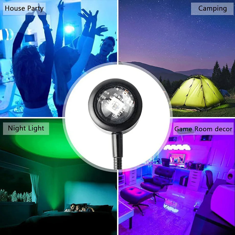AuraGlow™ Sunset Lamp