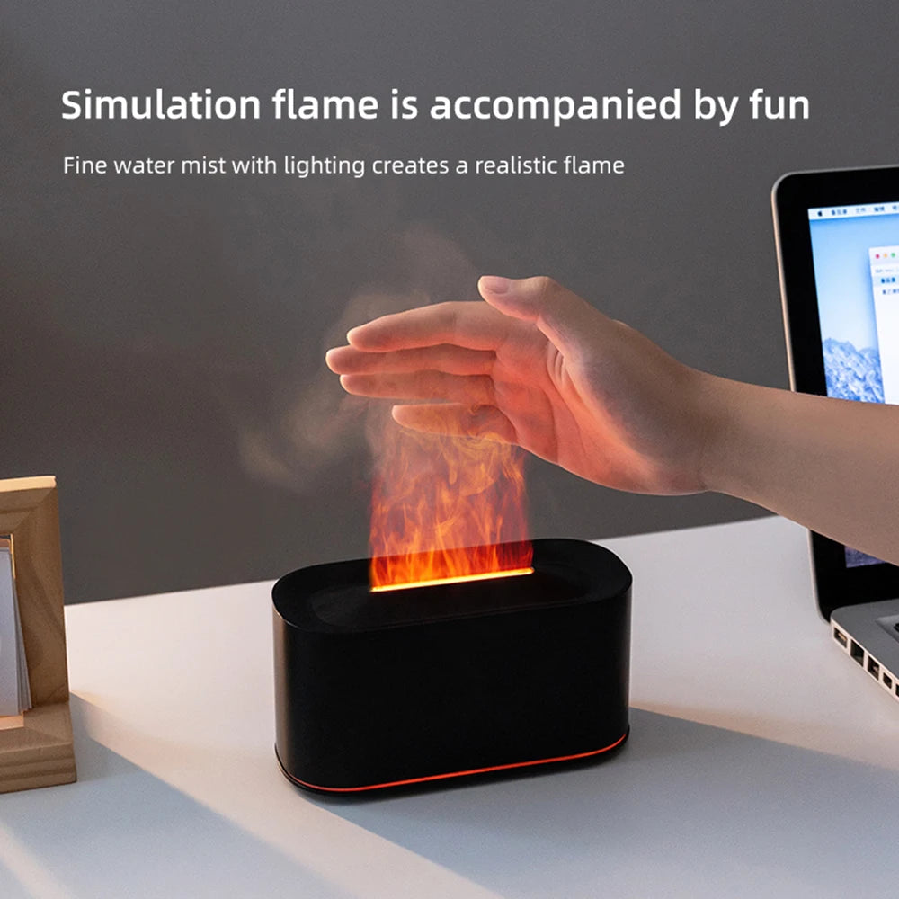 AuraGlow™ Volcanic Flame Diffuser